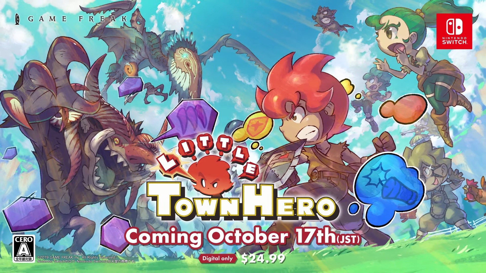 Character Game trailer Little Town Hero