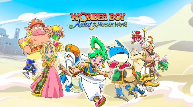International version Wonder Boy: Asha in Monster World debuted on May 28 for PS4, Switch, June 29 for PC in 2021