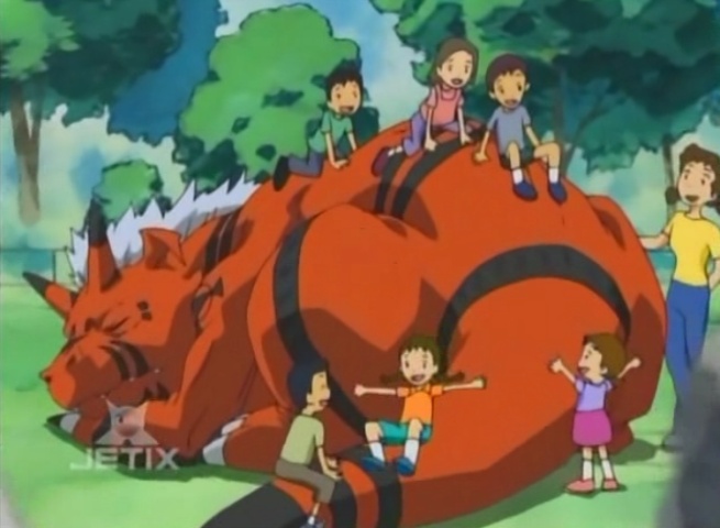 Tập 9 - Hãy trở lại thành Guilmon! Rắc rối của Growmon