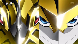 Tập 34 - Greymon đừng chết! Shoutmon DX ra đời