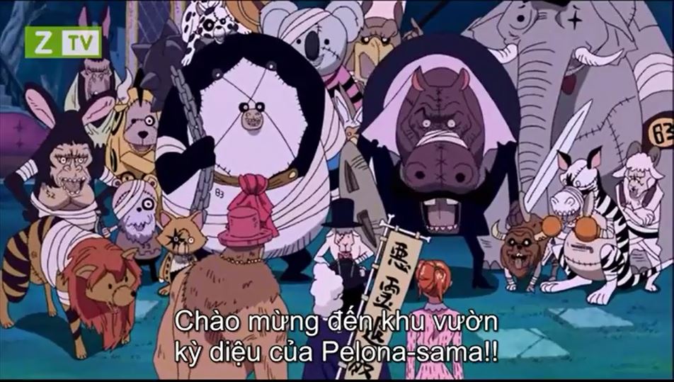 Tập 345 - Thú nhồi bông! Khu vườn kì lạ của Pelona