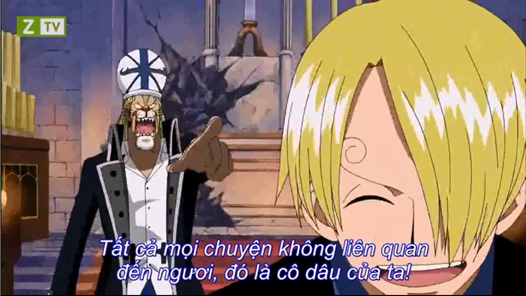 Tập 358 - Chàng hoàng tử rực lửa Sanji!! Đại náo hôn lễ