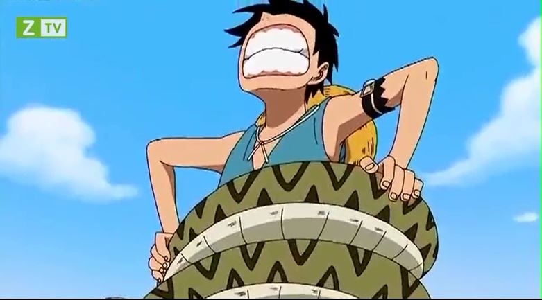 Tập 413 - Luffy chiến đấu khó khăn! Khả năng sử dụng sức mạnh Haki Bá Vương!!