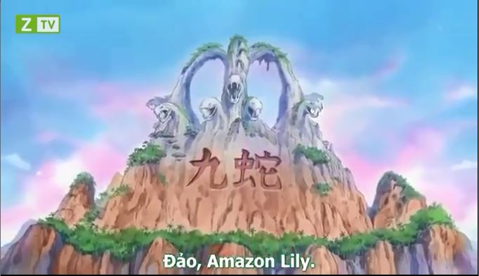 Tập 408 - Đáp xuống mặt đất! Hòn đảo cấm đàn ông Amazon Lily