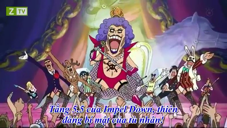 Tập 438 - Thiên đường trong địa ngục! Impel Down tầng 5.5
