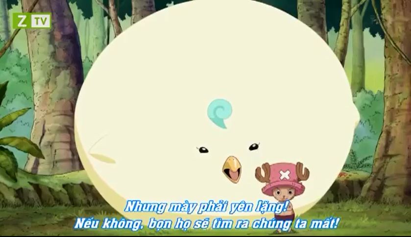 Tập 454 - Nơi đáp của các đồng đội - Chim con của Giant Bird và thử thách Pink Showdown