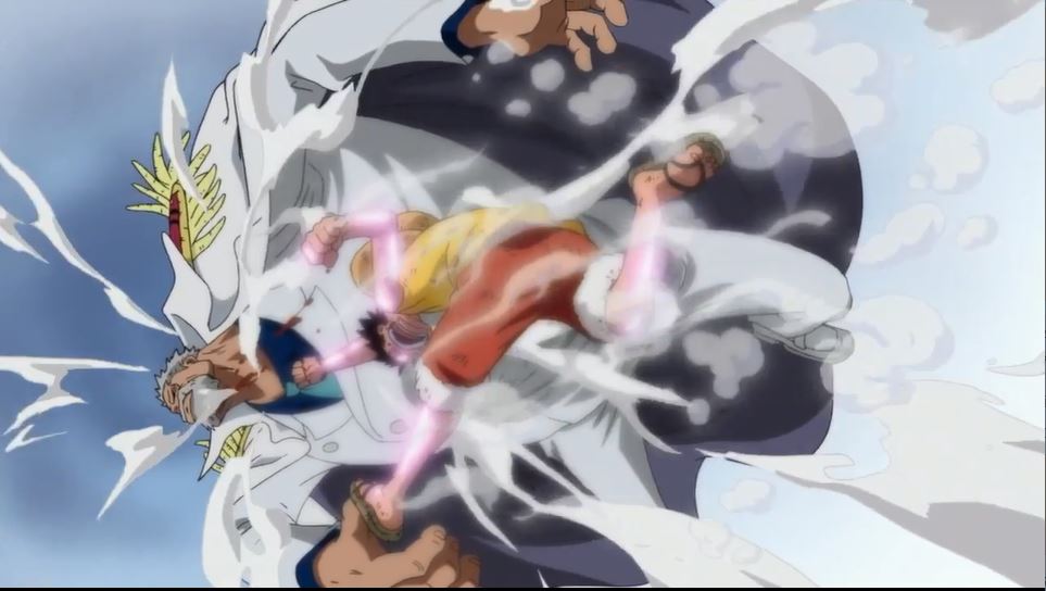 Tập 480 - Chúng ta đã chọn con đường khác nhau - Luffy đấu với ông nội Garp!