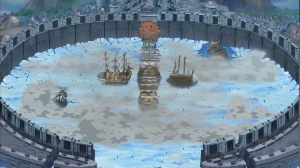 Tập 473 - Khởi động bức tường bao vây ! Băng Râu Trắng bị dồn vào đường cùng !!