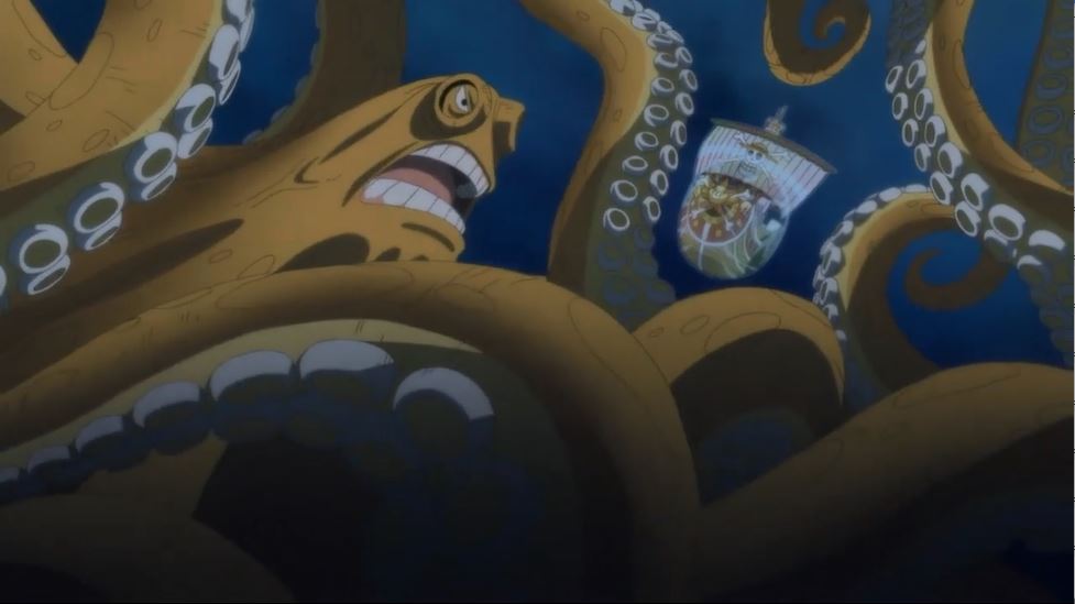 Tập 524 - Cuộc chiến sống còn! Quái vật dưới biển sâu!