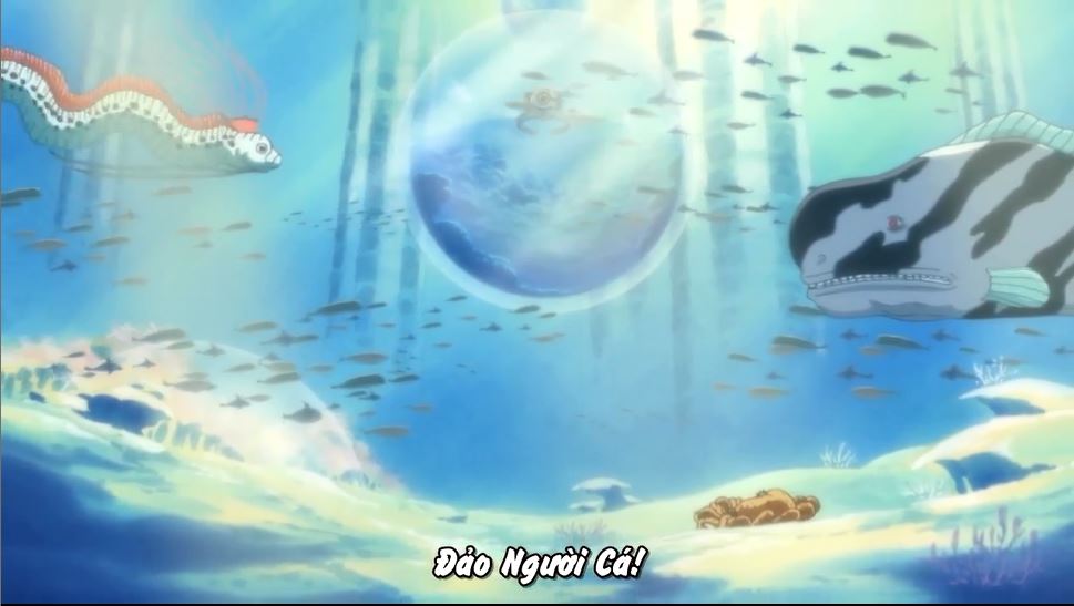 Tập 526 - Núi lửa phun trào! Trôi tới đảo Người Cá!