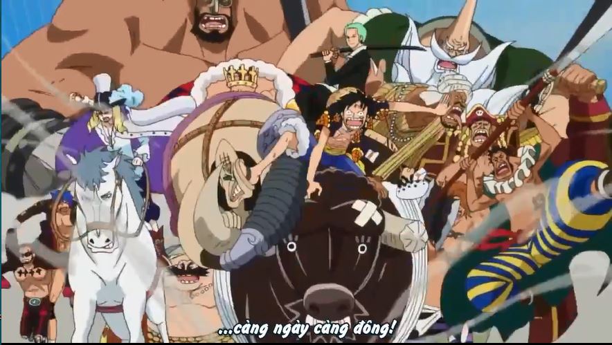 Tập 684 - Hội thánh chiến tề tựu! Luffy và đội Chiến Binh Hung Tàn!