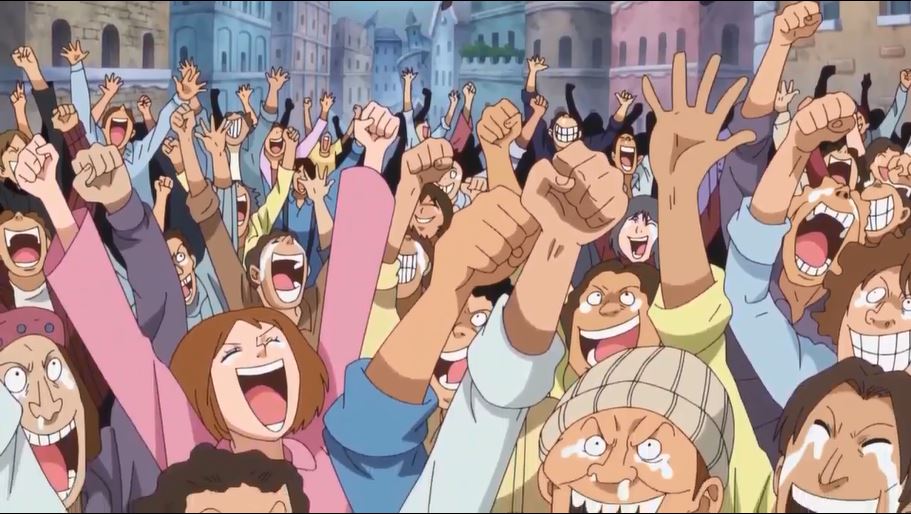 Tập 734 - Giải phóng! Dressrosa ăn mừng!