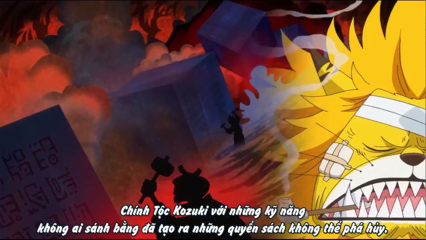 Tập 770 - Bí mật vương quốc Wano! Gia tộc Kozuki và phiến Poneglyph!