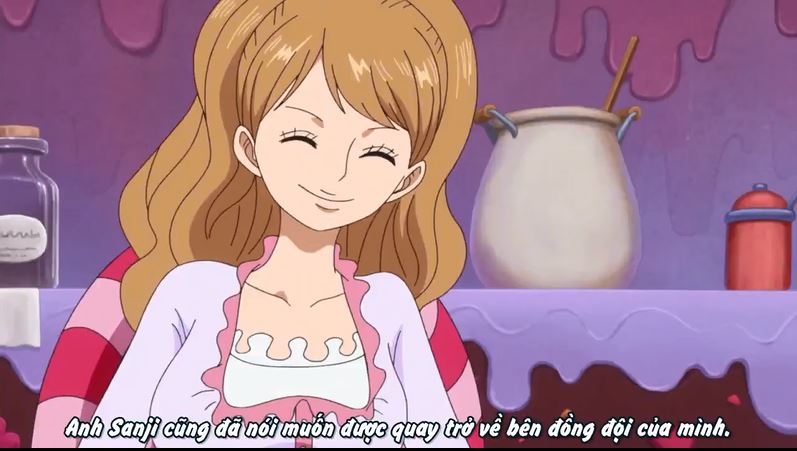 Tập 787 - Con gái của Tứ Hoàng! Hôn thê của Sanji - Pudding!
