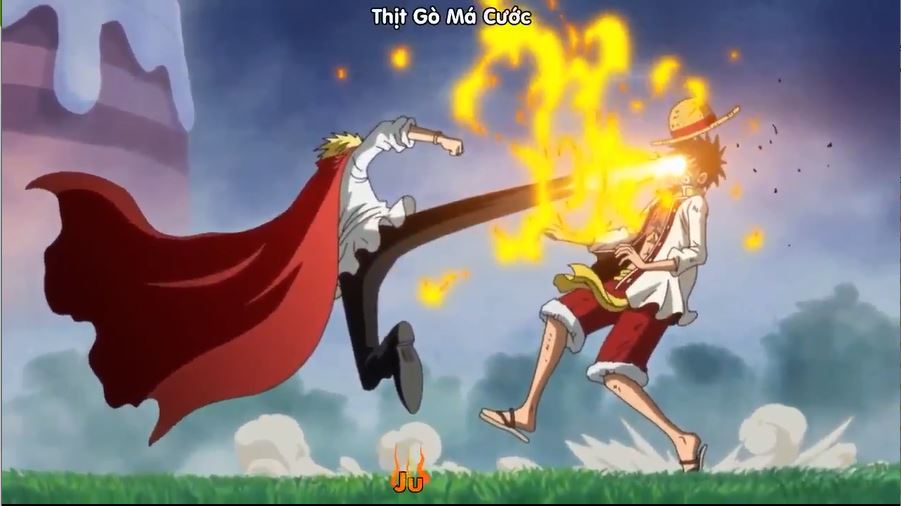Tập 808 - Trận đấu đau đớn - Luffy vs Sanji (phần 2)