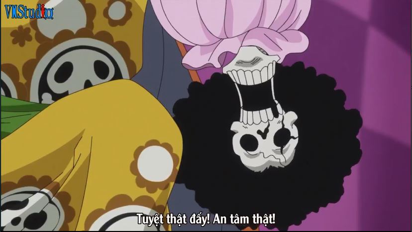 Tập 823 - Tứ Hoàng trở mình! Nhiệm vụ giải cứu Brook!