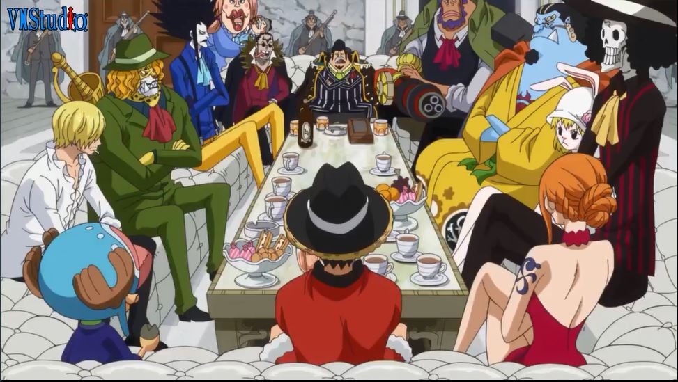 Tập 827 - Buổi gặp mặt bí mật! Luffy vs Băng Hỏa Tăng