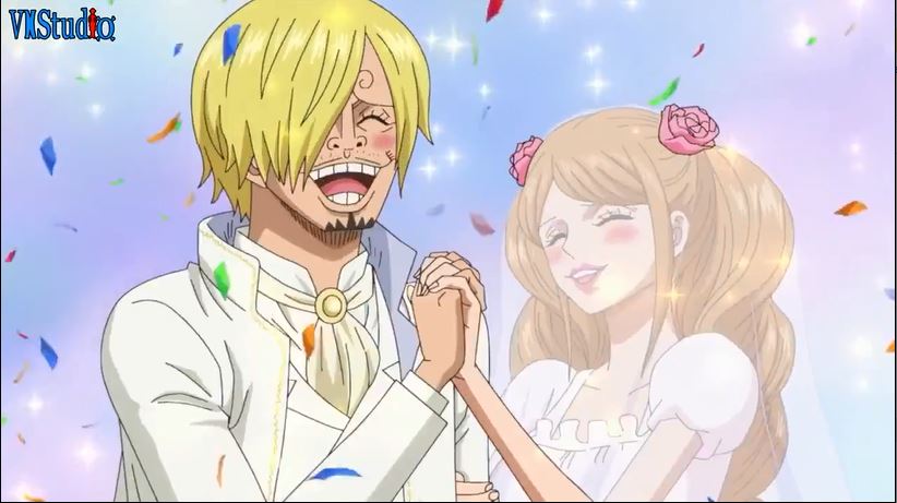 Tập 831 - Cặp đôi giả vờ - Hôn lễ của Pudding và Sanji!