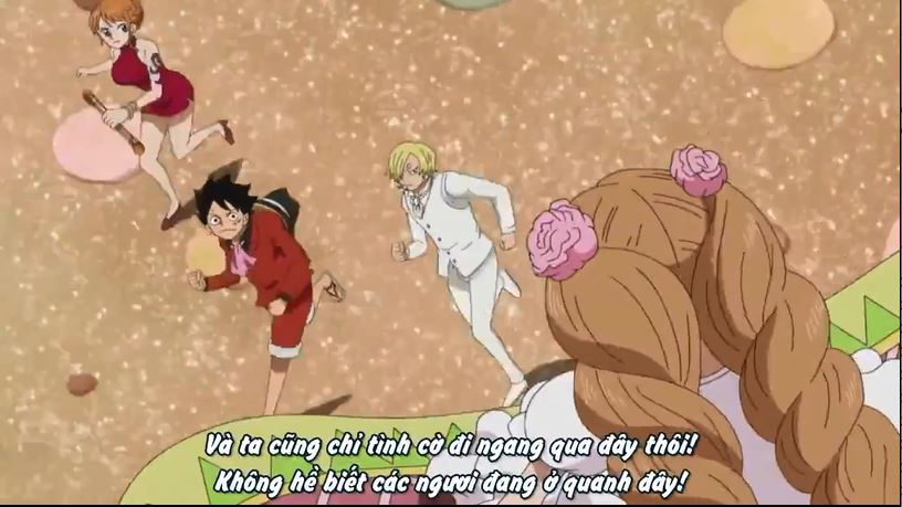Tập 847 - Cuộc hội ngộ ngẫu nhiên - Sanji và Pudding ác quỷ