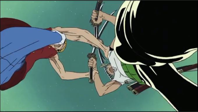 Tập 66 - Trận đấu thực sự - Luffy và Zoro, Cuộc chiến không khoan nhượng