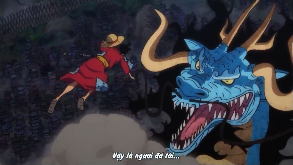 Tập 914 - Cuối cùng đã chạm trán! Luffy dũng mãnh VS Kaido!