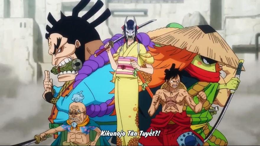 Tập 948 - Khởi nghĩa bắt đầu! Luffy và 9 Bao Kiếm Đỏ!