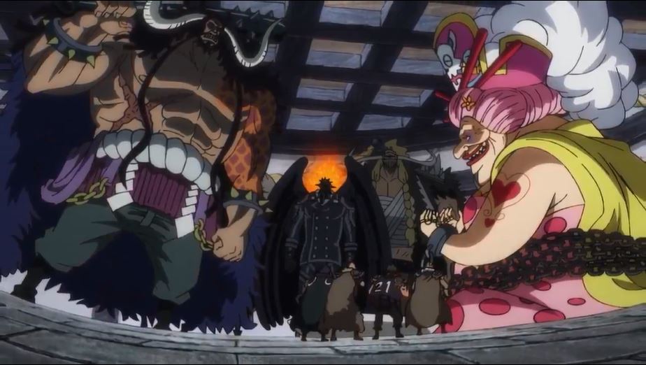 Tập 952 - Căng thẳng tại Onigashima! Đụng độ! 2 Tứ Hoàng gặp nhau!