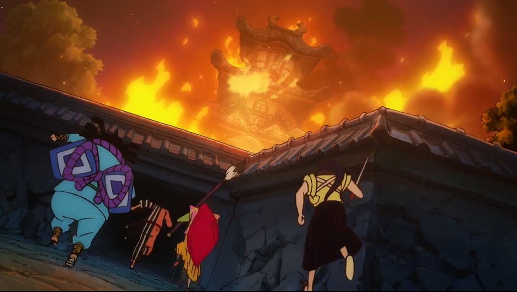 Tập 975 - Lâu đài gặp hỏa hoạn! Vận mệnh của Gia Tộc Kozuki!