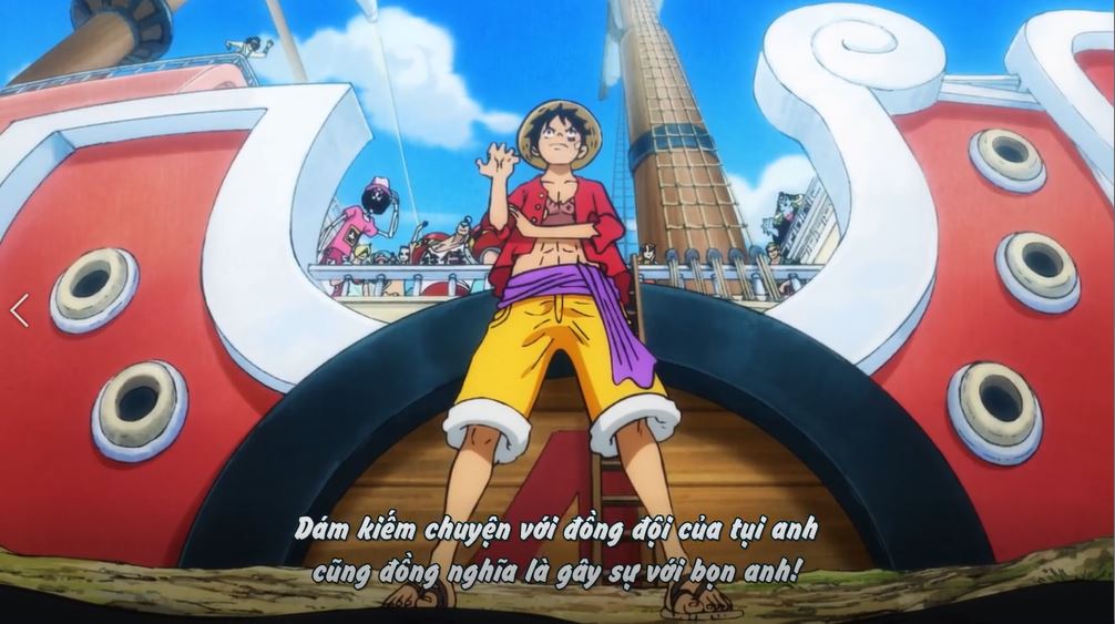 Tập 1085 - Hạ màn! Lời hứa của Luffy và Momonosuke!