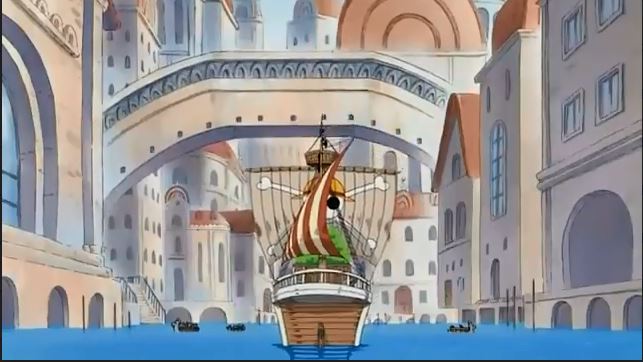 Tập 229 - Hải Liệt Xa lao vun vút! Kinh đô trên mặt nước Water 7