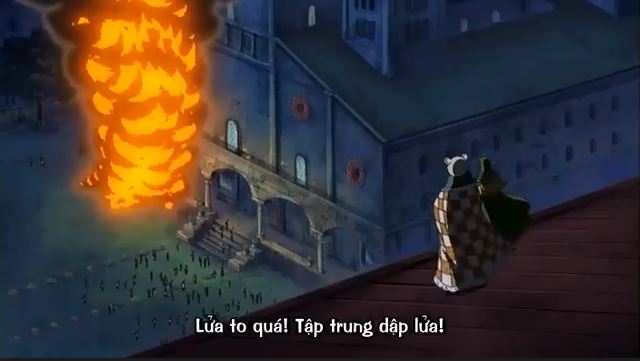 Tập 242 - Tín hiệu là vụ nổ! CP9 hành động