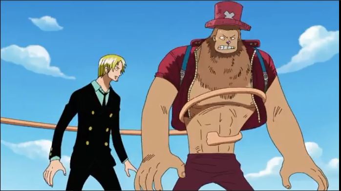 Tập 282 - Lời chào tạm biệt người cải tiến! Sanji và Chopper