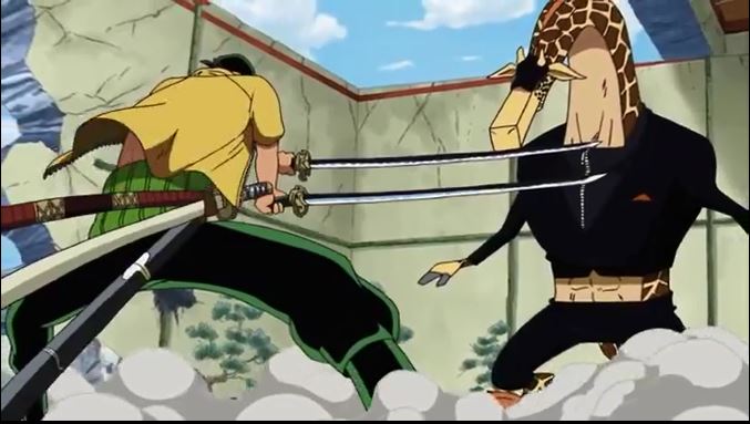 Tập 299 - Cuộc quyết đấu giữa những thanh kiếm! Cuộc so tài giữa Zoro và Kaku