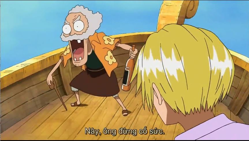 Tập 319 - Biến cố của Sanji! Tài nấu ăn của ông lão bí ẩn
