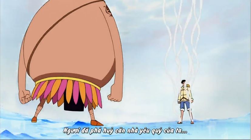 Tập 334 - Trận quyết đáu nảy lửa! Luffy và Don bùng cháy